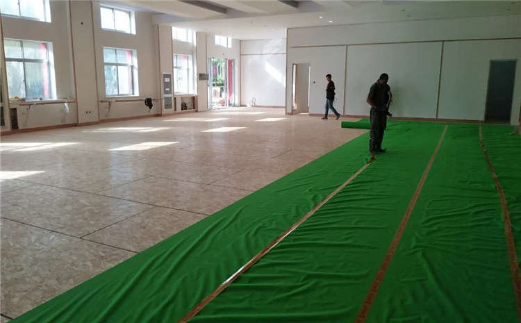 歐氏22厚實木運(yùn)動地板怎么翻新