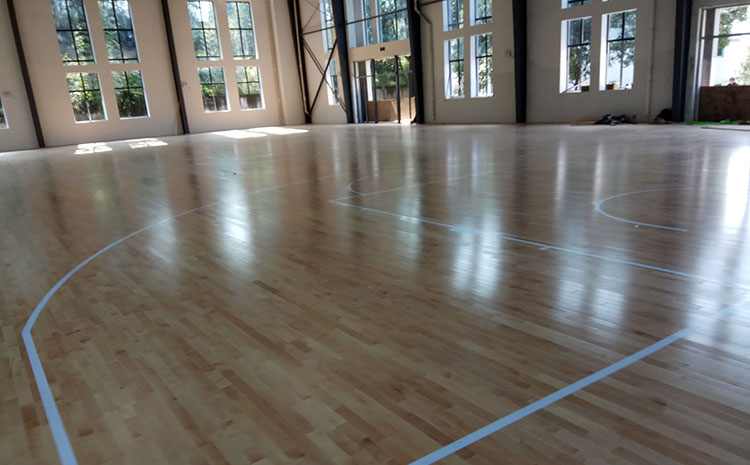 歐氏柞木籃球場木地板生產(chǎn)廠**