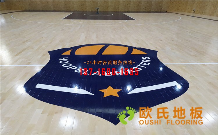 江蘇昆山市博瑞祥汽車籃球館木地板案例——?dú)W氏運(yùn)動木地板廠家