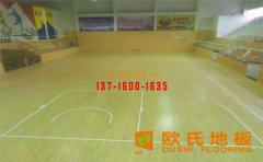 籃球館運動木地板的復雜結構
